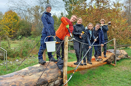 Bildung im Moor und auf der Wiese in Benediktbeuern